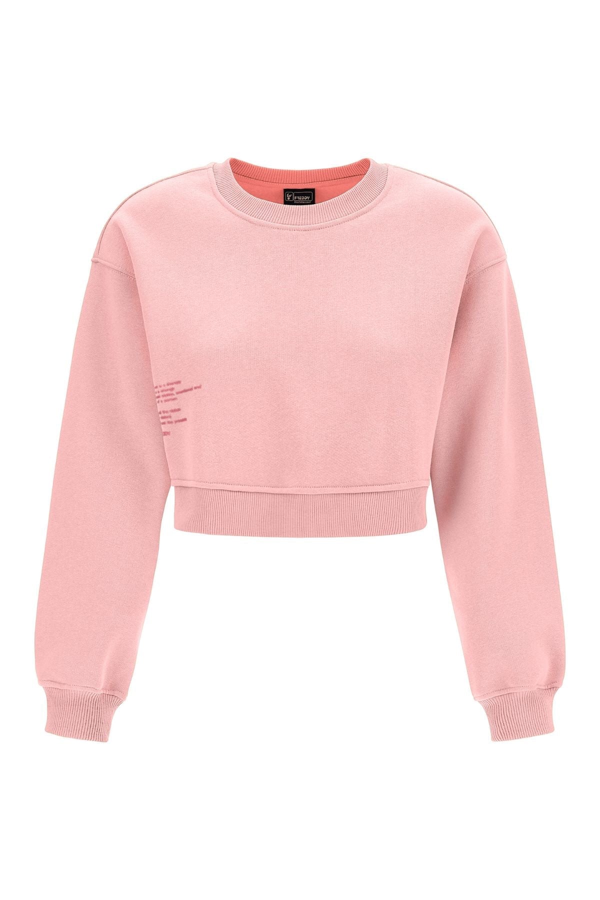 Pink Cropped Sweatshirt – view 2