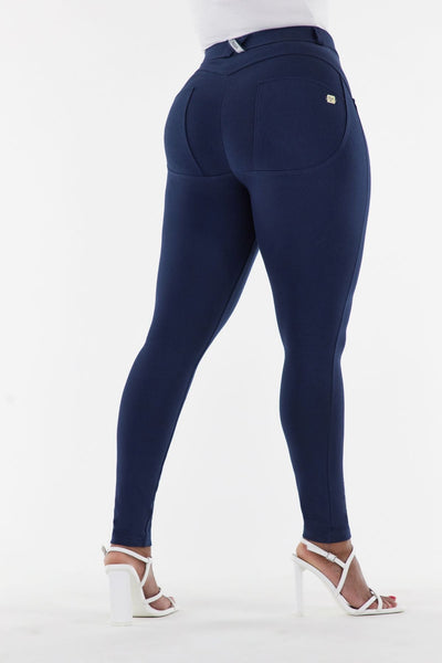 Navy Curvy Cotton Mid Rise Ankle Length LAST SIZE CLEARANCE
