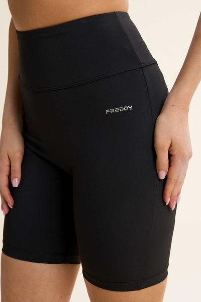 Active DIWO High Rise Fitness Shorts Black