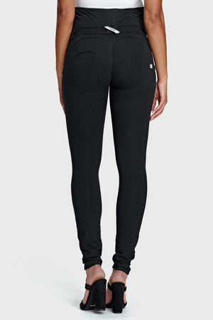 Black Maternity Trousers – Full Length – view 6