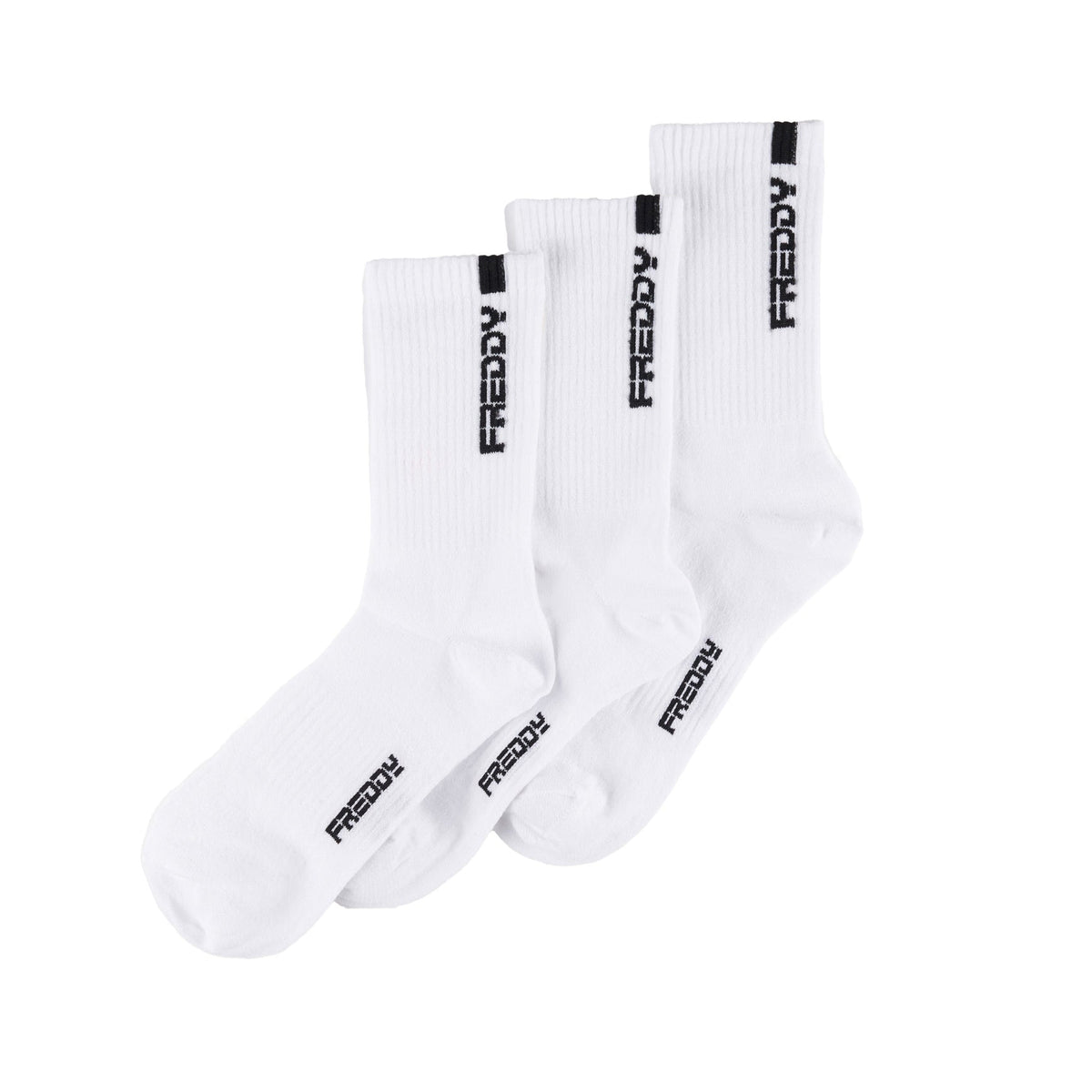 Freddy Logo Crew Socks White – view 3
