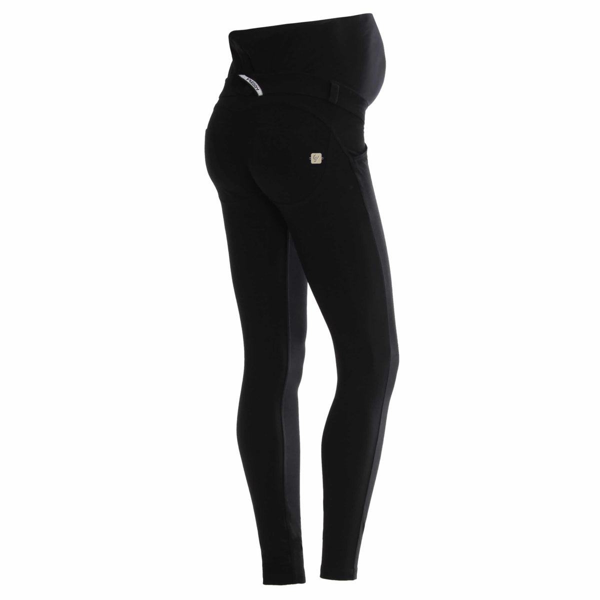 Black Maternity Trousers – Full Length – view 3