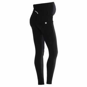 Black Maternity Trousers – Full Length – view 3
