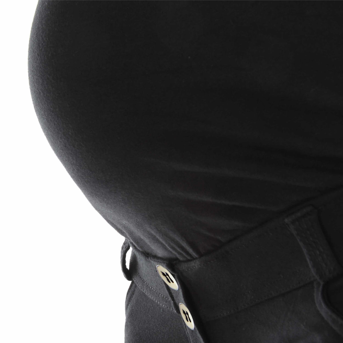 Black Maternity Trousers – Full Length – view 9