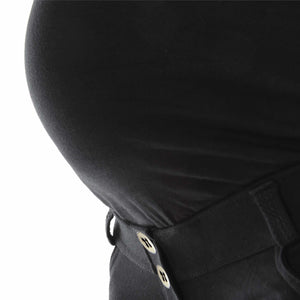 Black Maternity Trousers – Full Length – view 9