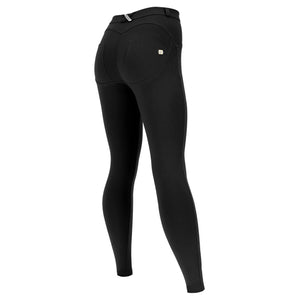 Black Hourglass Fit Skinny Trousers – Mid Rise, Full Length – view 14