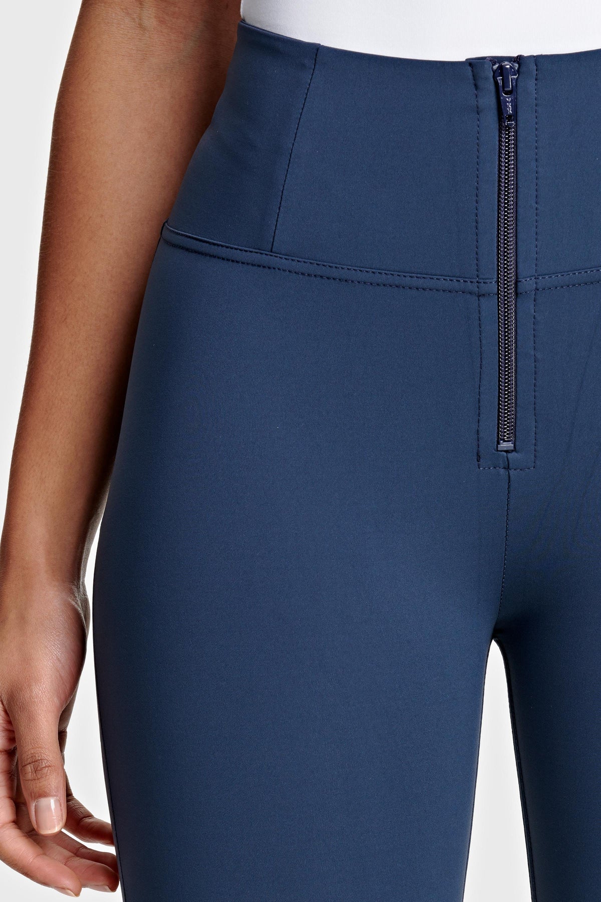 DIWO Pro Navy Sculpting Trousers – High Waist, Full Length – view 5