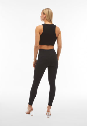 DIWO Pro Black Sculpting Trousers – High Waist, Full Length – view 5