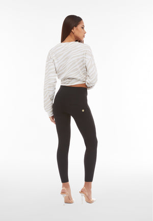 DIWO Pro Black Sculpting Trousers – High Waist, Ankle Length – view 6