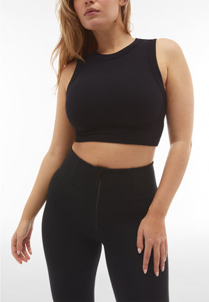 Black Skinny Shaping Trousers – High Waist, Ankle Length – view 6