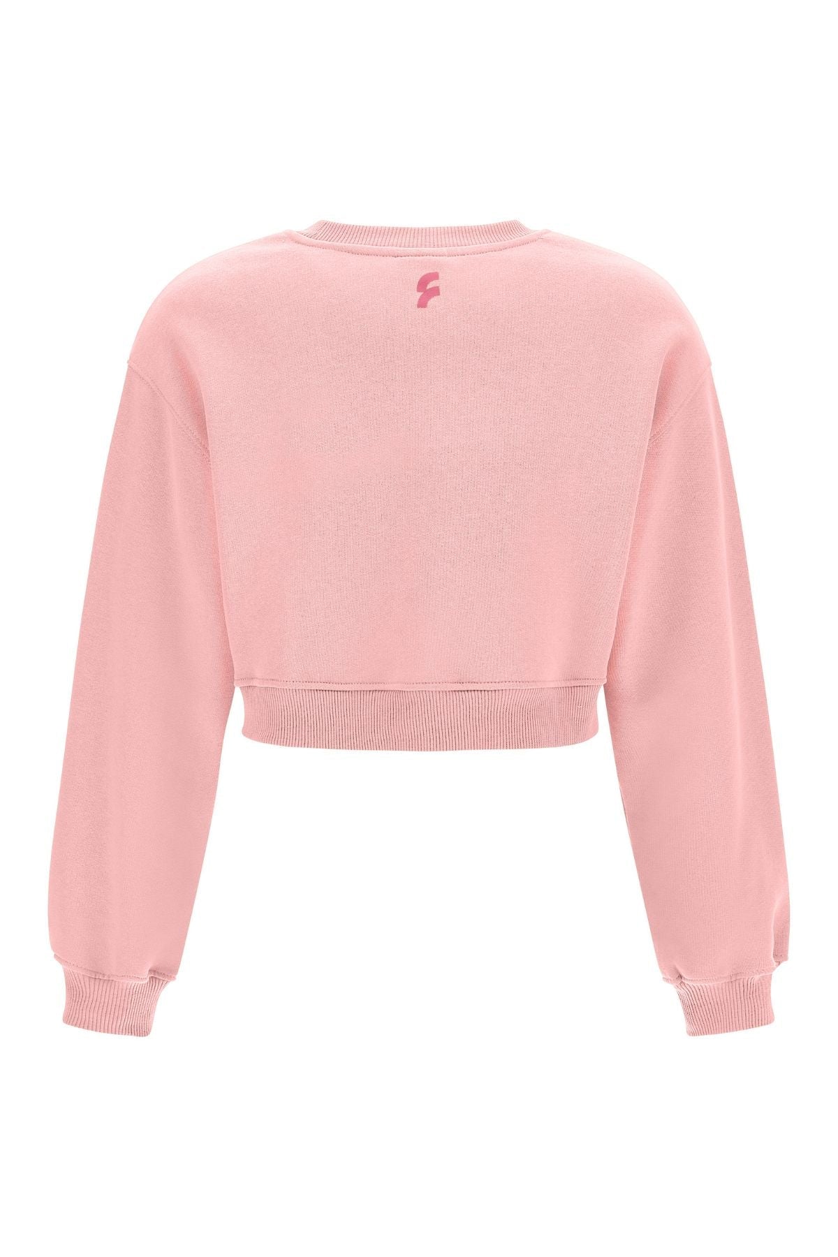 Pink Cropped Sweatshirt
