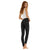 SKINNY FAUX BLACK LEATHER MID RISE