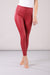HIGH RISE SKINNY FAUX LEATHER RED ORGANIC